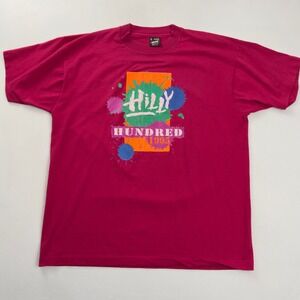 Vintage Hilly Hundred Bike Ride‎ 1995 Volunteer Graphic Tee XL
